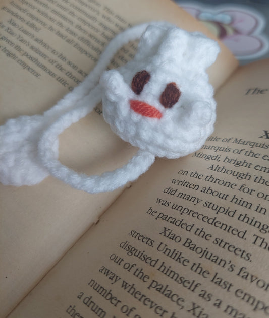 Crochet Mini Xiao Long Bao Bookmark