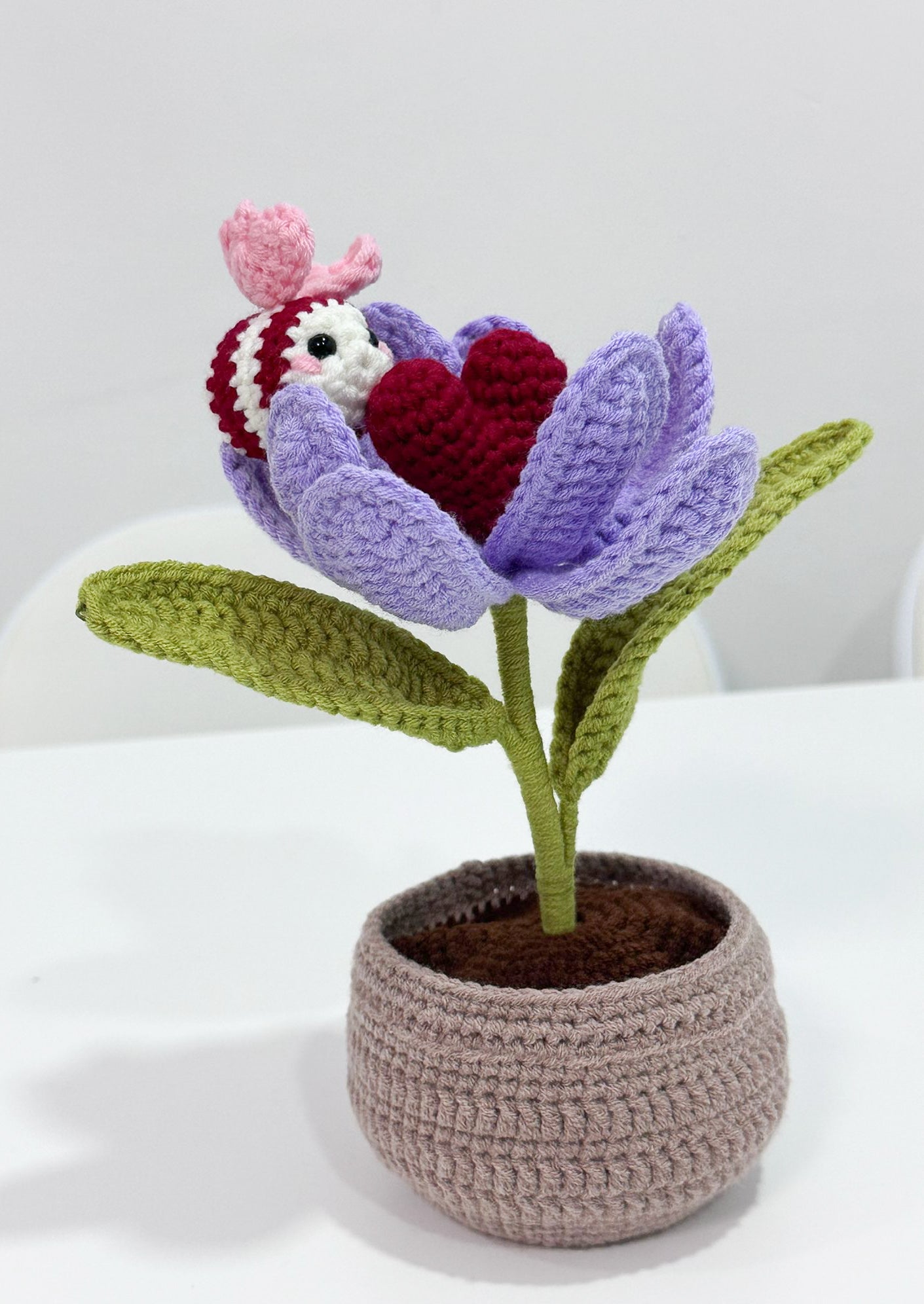 Bee My Love ( Flower with heart ) - something for valentine'sš