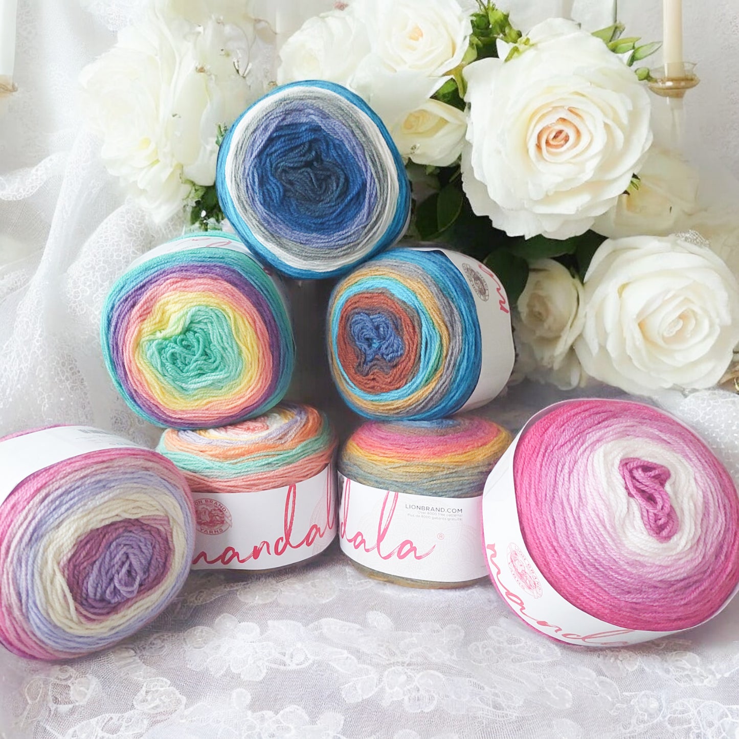Lionbrand Mandala Acrylic Yarn