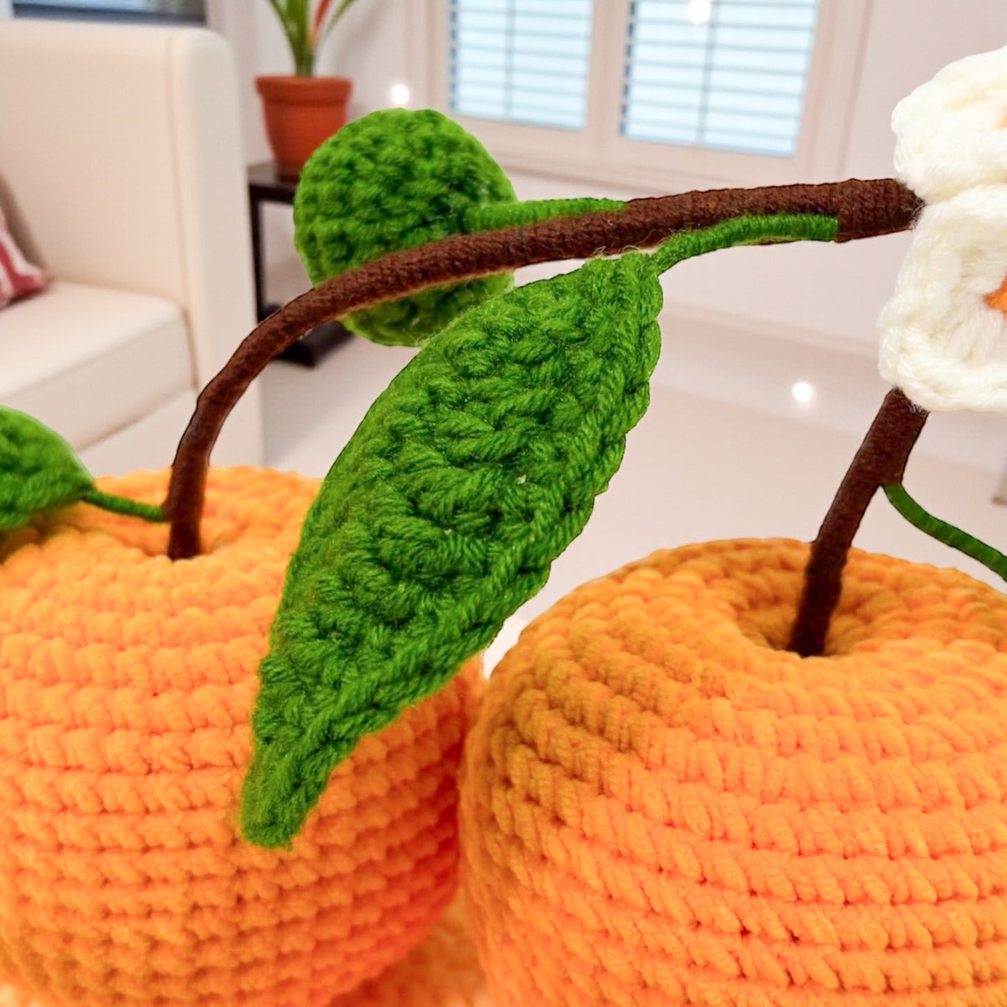 Huat Oranges Kit - Available in Finished Product & Crochet Kit