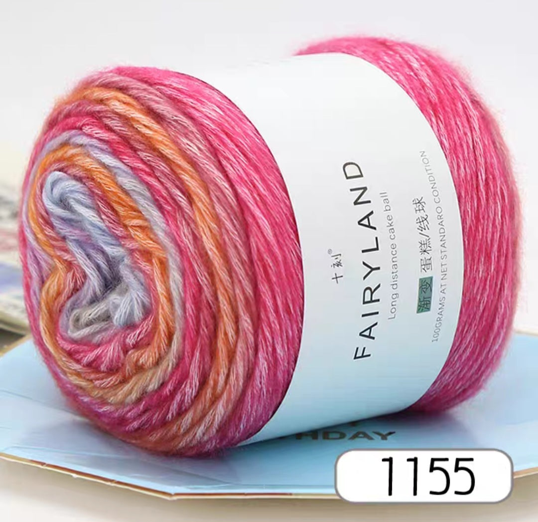 Fairyland Rainbow cake