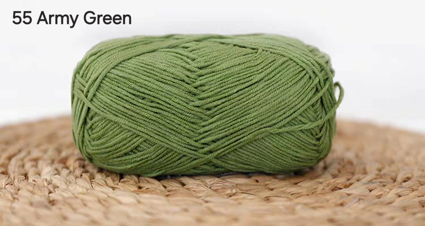 4ply Milk Cotton 雪妃尔萌娃娃