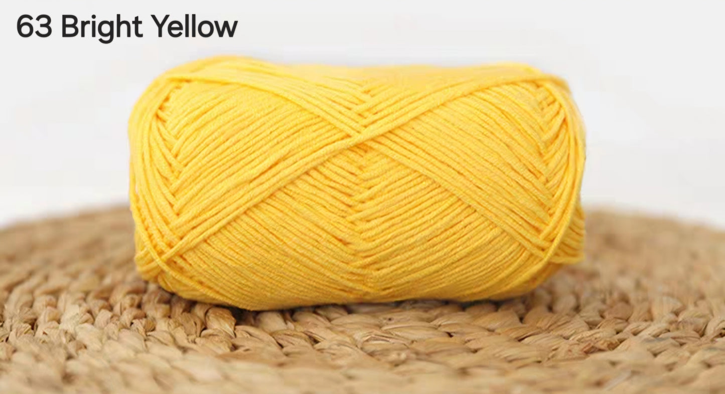 4ply Milk Cotton 雪妃尔萌娃娃
