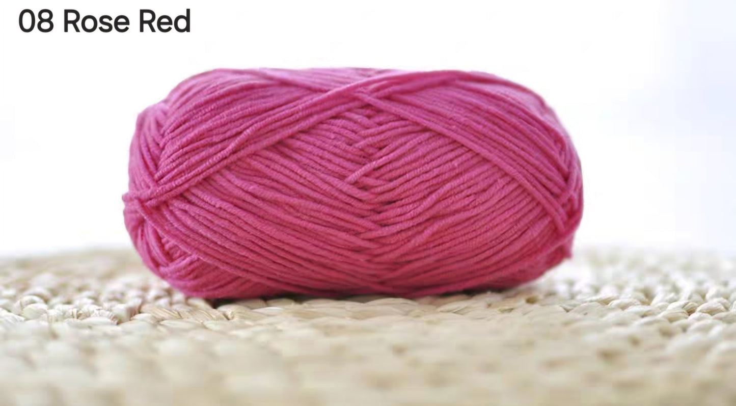4ply Milk Cotton 雪妃尔萌娃娃