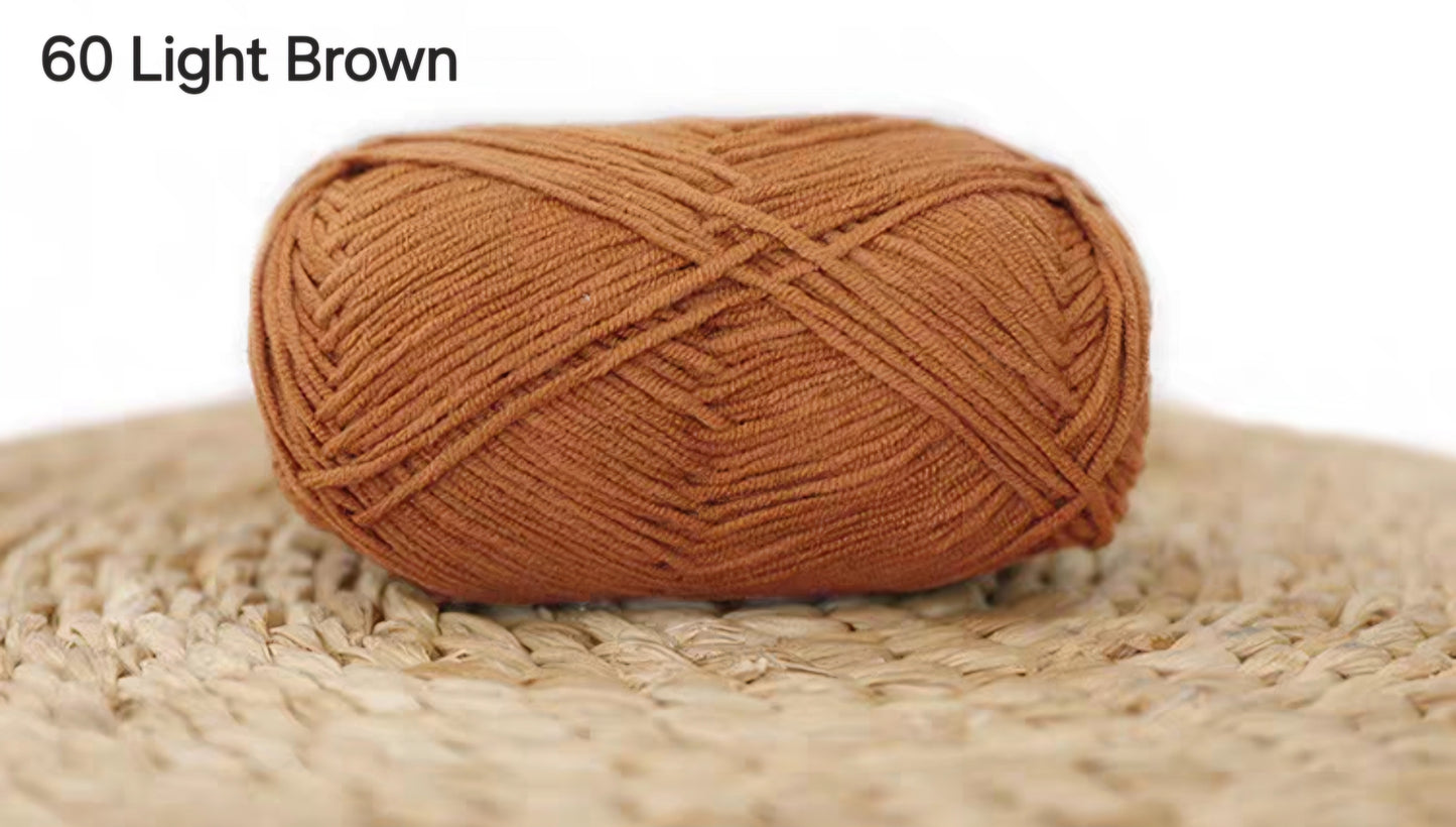 4ply Milk Cotton 雪妃尔萌娃娃