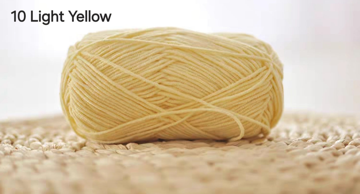 4ply Milk Cotton 雪妃尔萌娃娃