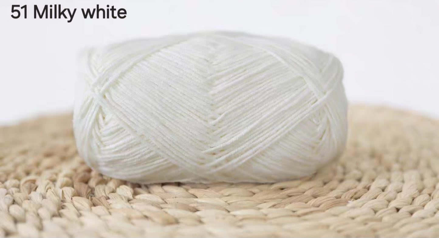 4ply Milk Cotton 雪妃尔萌娃娃