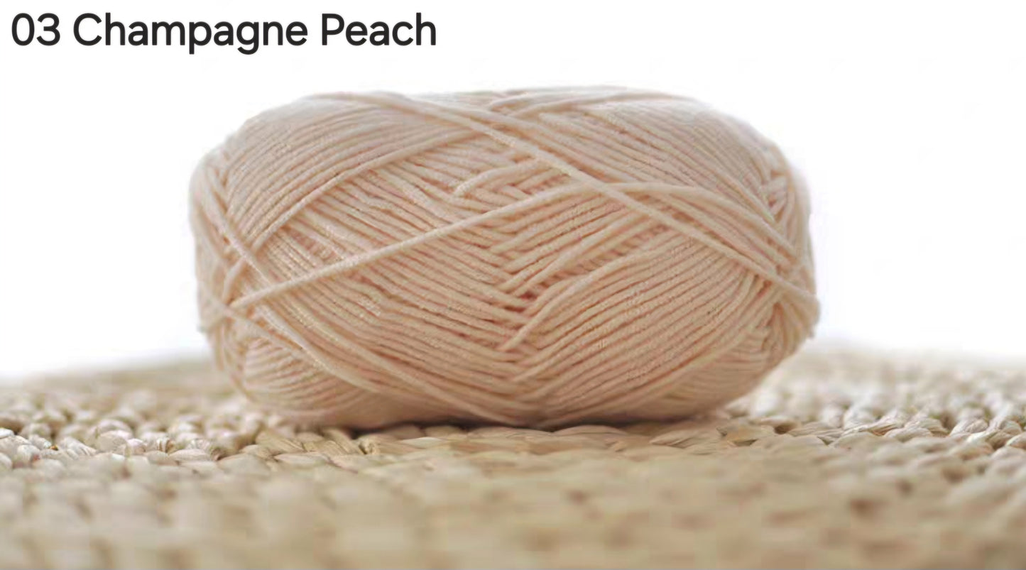 4ply Milk Cotton 雪妃尔萌娃娃