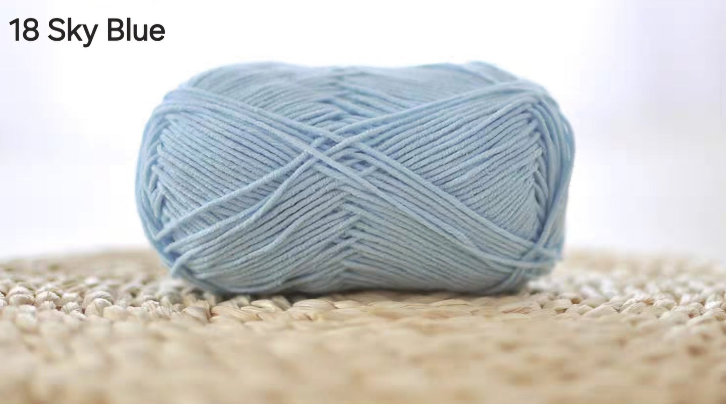 4ply Milk Cotton 雪妃尔萌娃娃