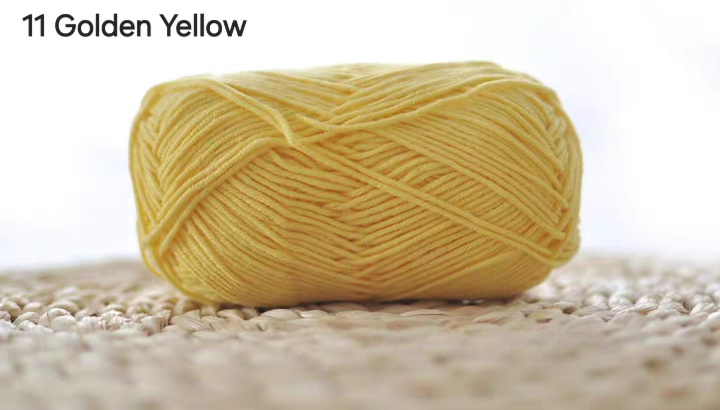 4ply Milk Cotton 雪妃尔萌娃娃