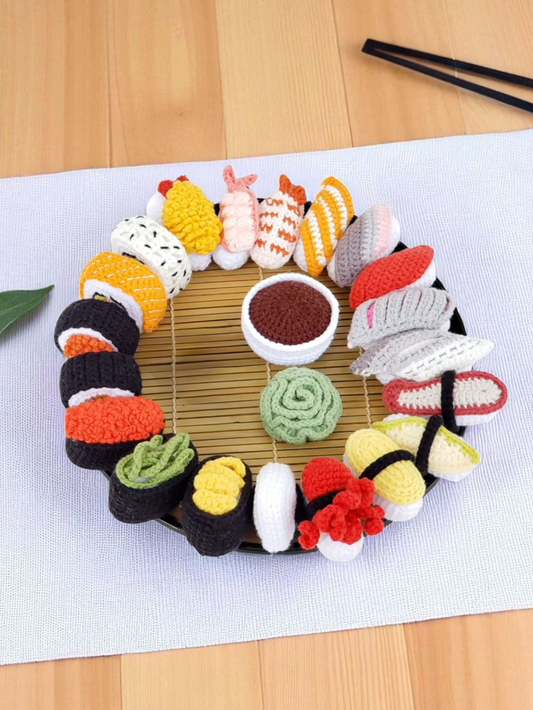 Sushi Day🍣 Crochet class