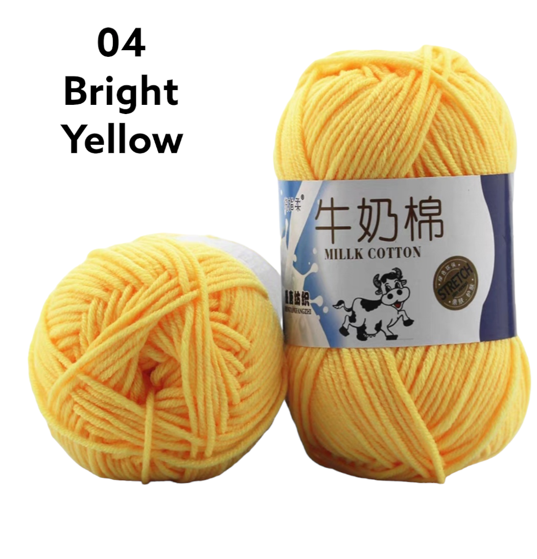 5ply Milk Cotton Yarns
