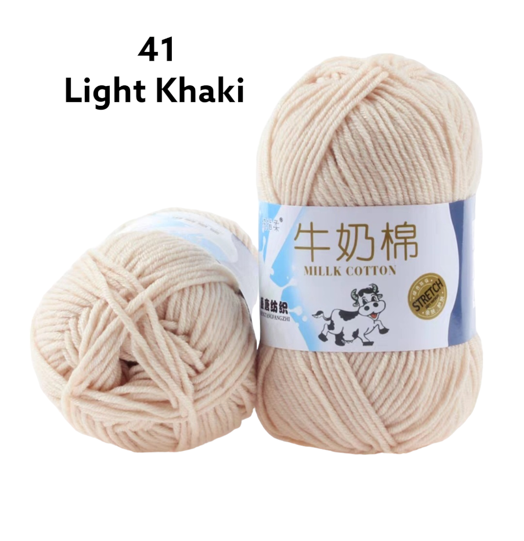 5ply Milk Cotton Yarns