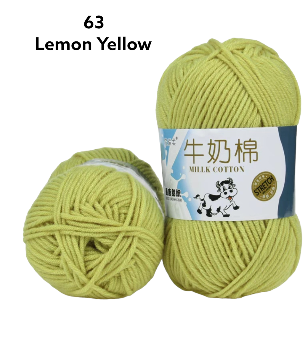 5ply Milk Cotton Yarns