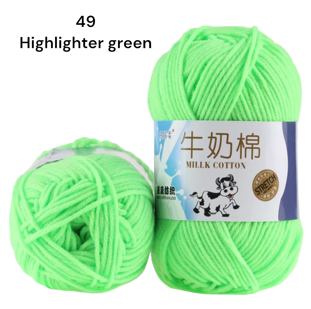 5ply Milk Cotton Yarns