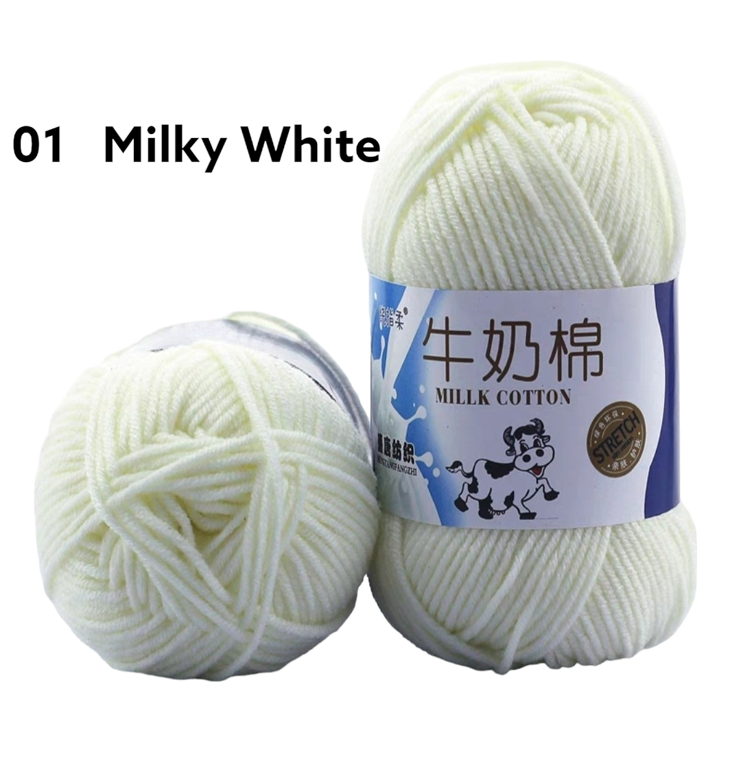 5ply Milk Cotton Yarns