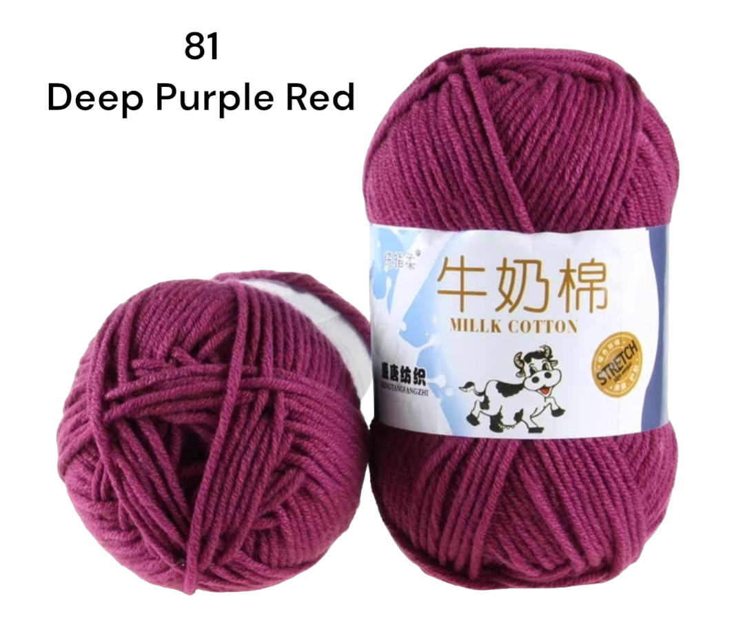 5ply Milk Cotton Yarns