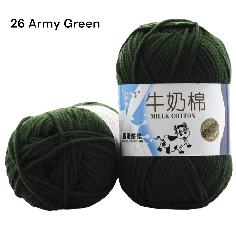 5ply Milk Cotton Yarns