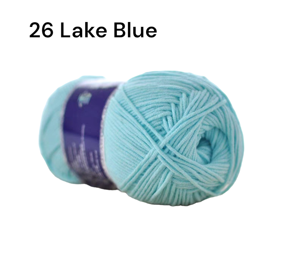 5ply Milk Cotton Yarns 100grams 雪妃尔 series