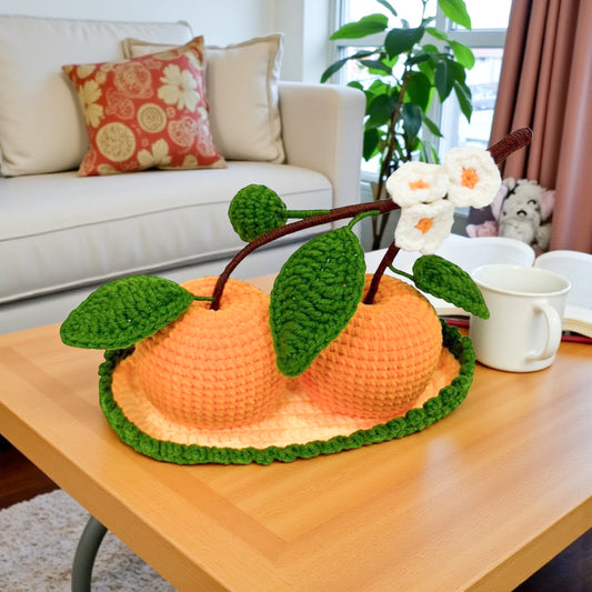 Huat Oranges Kit - Available in Finished Product & Crochet Kit