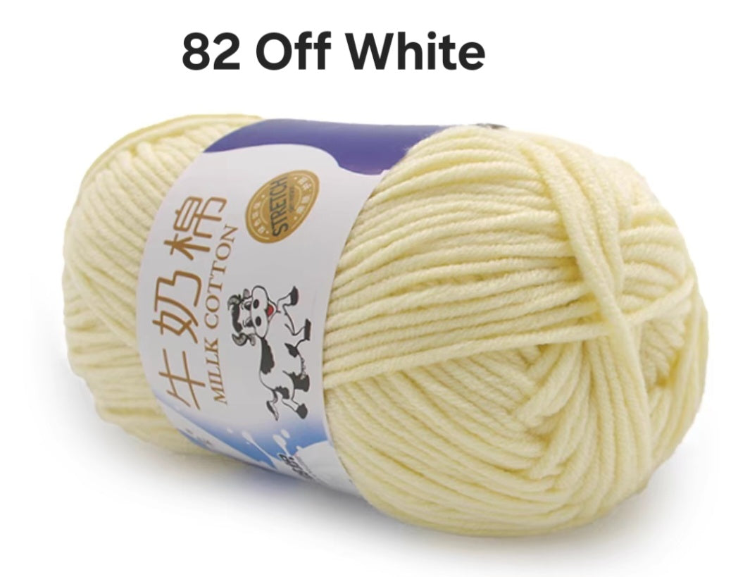 5ply Milk Cotton Yarns
