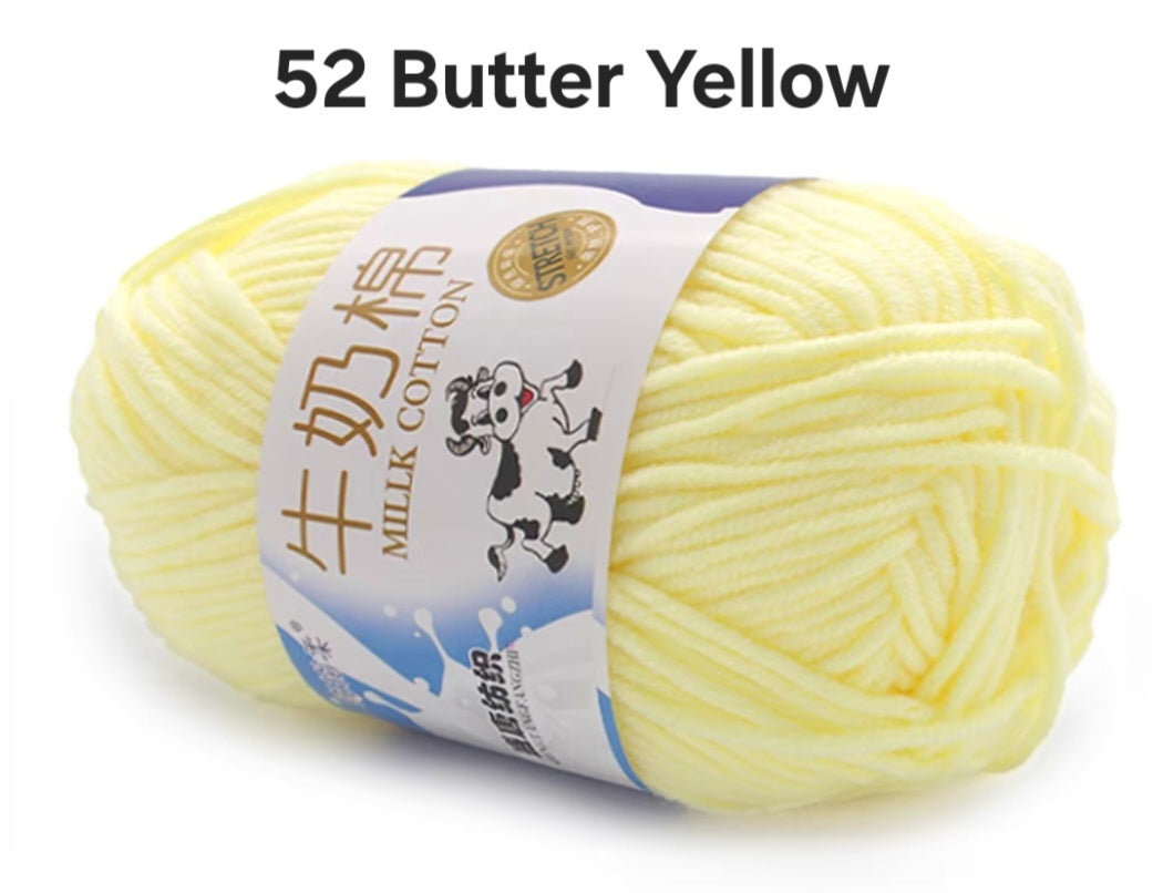 5ply Milk Cotton Yarns