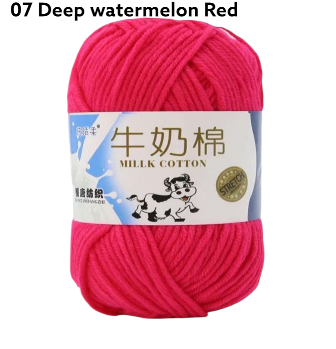 5ply Milk Cotton Yarns